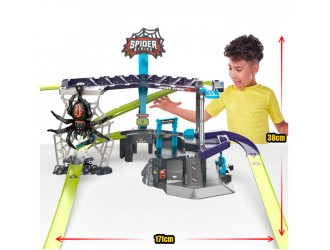 Pista cu traseu Metal Machines Spider Strike, ZURU