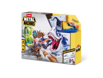Set pista Shark Attack cu masinuta, Metal Machines