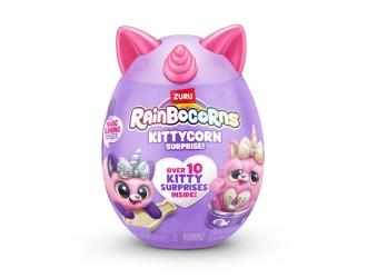 Jucarie de plus surpriza Rainbocorns KIittycorn Surprise S7, Zuru
