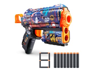 Pistol X-Shot Skins Flux, Sonic, Race Team, 8 cartuse