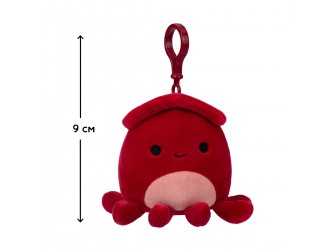 Jucarie de plus 9 cm Octopus rosu - Altman, Squishmallows