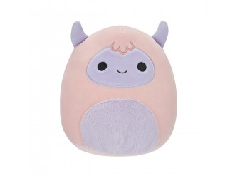 Jucarie de plus 19 cm Yeti roz-mov - Ronalda, Squishmallows