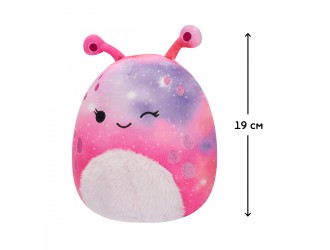 Jucarie de plus 19 cm Extraterestru roz - Loraly, Squishmallows