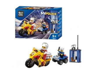 Set de constructie Patrularea Blocki MyPolice