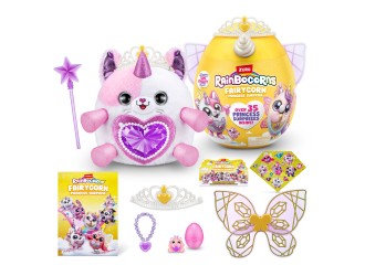 Jucarie de plus surpriza Rainbocorns Fairycorn Princess S6, Tee-Are