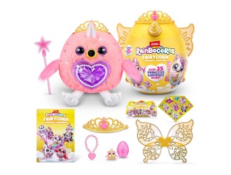 Jucarie de plus surpriza Rainbocorns Fairycorn Princess S6, Majesty