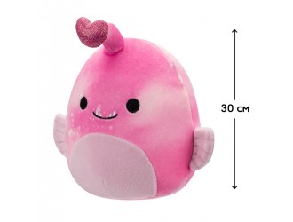 Jucarie de plus 30 cm, Peste roz - Sy, Squishmallows