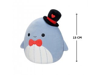 Jucarie de plus 13 cm, Balena albastra - Samir, Squishmallows