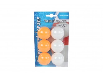 Mingi tenis de masa Gametime, 6 bucati, set in blister