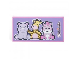 Paleta fard pleoape My Best Friend, Martinelia,18 culori