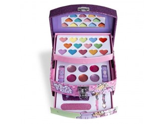 Trusa etajata cu produse de machiaj My Best Friends, Marinelia