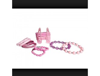 Set accesorii par in cutie transparenta Candy, Martinelia