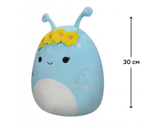 Jucarie de plus 30 cm, Extraterestru albastru  Natnat, Squishmallows