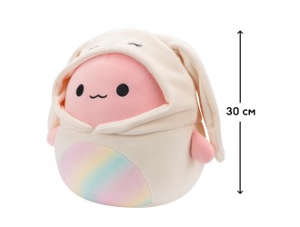Jucarie de plus 30 cm, Axolotl Archie imbracat, Squishmallows