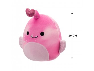 Jucarie de plus 19 cm, Peste roz Sy, Squishmallows