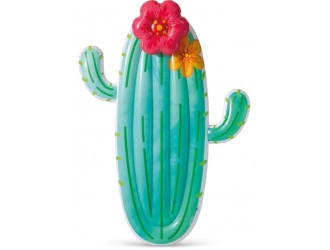 Saltea gonflabila gigant Intex "Cactus", Insula de relaxare, Design Tropical, 180 x 135 x 28 cm, max. 100 kg