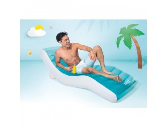 Sezlong gonflabil pentru inot “Splash” 191x99 cm cu suport pentru pahar, pana la 100 kg, INTEX