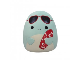 Jucarie de plus 19 cm, Perry Delfinul cu ochelari de soare, Squishmallows