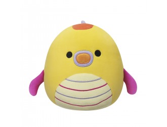 Jucarie de plus 19 cm, Leif Dragon de mare galben, Squishmallows