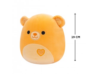 Jucarie de plus 19 cm, Ursulet cu inima Chamberlain, Squishmallows