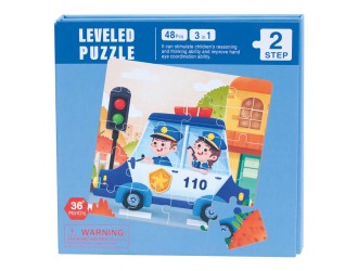  Puzzle magnetic 3 in 1 Profesii