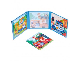  Puzzle magnetic 3 in 1 Profesii