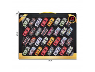 Set cu 32 masini din metal, diverse modele