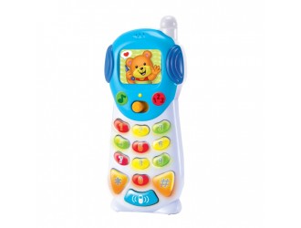 Jucarie Telefon-Vorbitor cu sunete si lumini, engleza, Winfun
