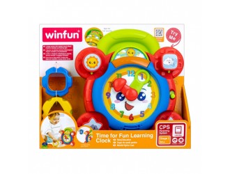 Jucarie Ceas-Sorter cu sunete si lumini Winfun
