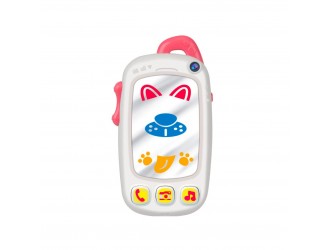 Jucarie Primul Selfie Telefon cu sunete si lumini (roz) Winfun