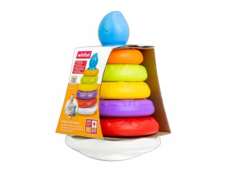 Jucarie Piramida-Tort cu 5 inele Winfun