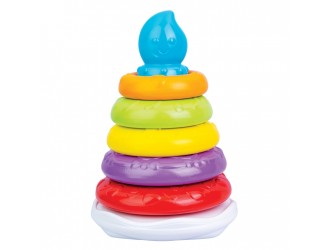 Jucarie Piramida-Tort cu 5 inele Winfun