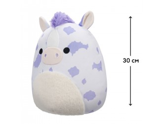 Jucarie de plus 30 cm, Abelita calut mov, Squishmallows