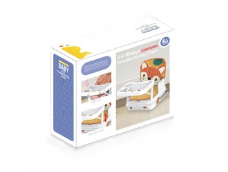 Scaun de masa pentru bebe Vulpe, ZJA347338
