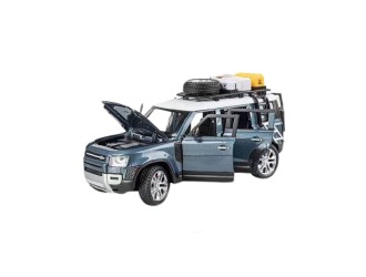 Macheta auto Land Rover Defender 1:24, metal, cu sunete si lumini, ZJA357769