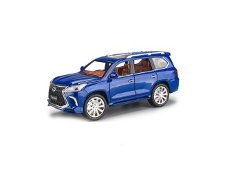 Macheta auto Lexus LX570, 1:24, metal, cu sunete si lumini, ZJA357760