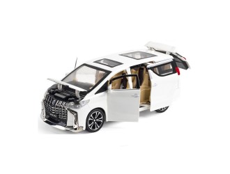 Macheta auto Alphard, 1:24, metal, cu sunete si lumini, ZJA357751