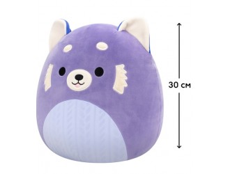 Jucarie de plus 30 cm, Aldice red panda violet, Squishmallows