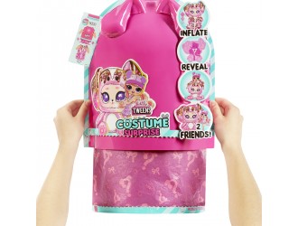 Papusa L.O.L. Surprise! Ali Dance cu costum de catelus roz seria Tweens Costume Surprise