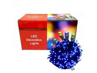 Ghirlanda luminoasa 10m, 500 luminite, albastra, ZJA360466