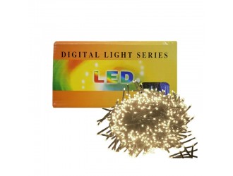 Ghirlanda luminoasa 56 m, 768 luminite, alb cald, ZJA360467