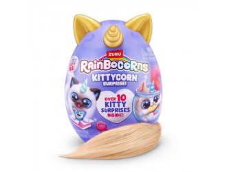 Jucarie de plus surpriza Rainbocorns KIittycorn Surprise S9, Zuru