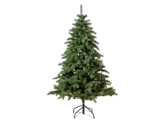 Brad de Craciun artificial "Kovalivka", Aspect Natural, verde, 150cm, 237 crengute, suport inclus