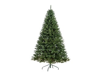 Brad de Craciun artificial "Alpine", Aspect Natural, verde, 180cm, 771 crengute, suport inclus