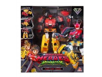 Robot-Transformer Dinoster – Raptor Tron (2 masini-dinozaur)