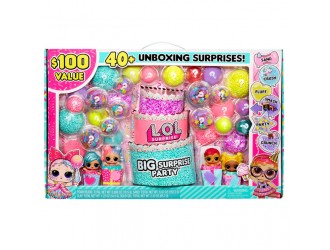 Set papusi L.O.L. Surprise! Big Surpise Party cu 40+ surprize 