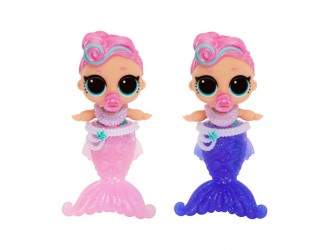 Papusica L.O.L. SURPRISE! Seria Mermaids! Baby Sisters 