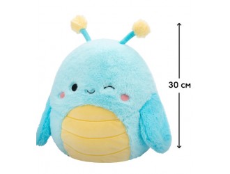 Jucarie de plus 30 cm, Giles, greieras albastru, Squishmallows