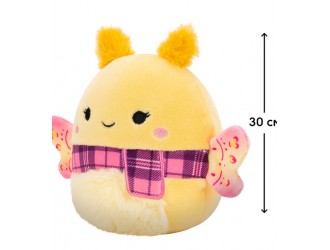 Jucarie de plus 30 cm, Miry, fluture galben, Squishmallows