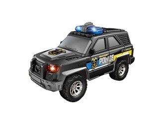 Masina politie negra jeep, cu sunete si lumini, 1:20, jstoys, ZJA364039